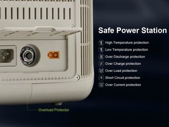 R600 Portable Generator 299Wh 600W Powerstation with AC Outlets LiFePO4 Battery
