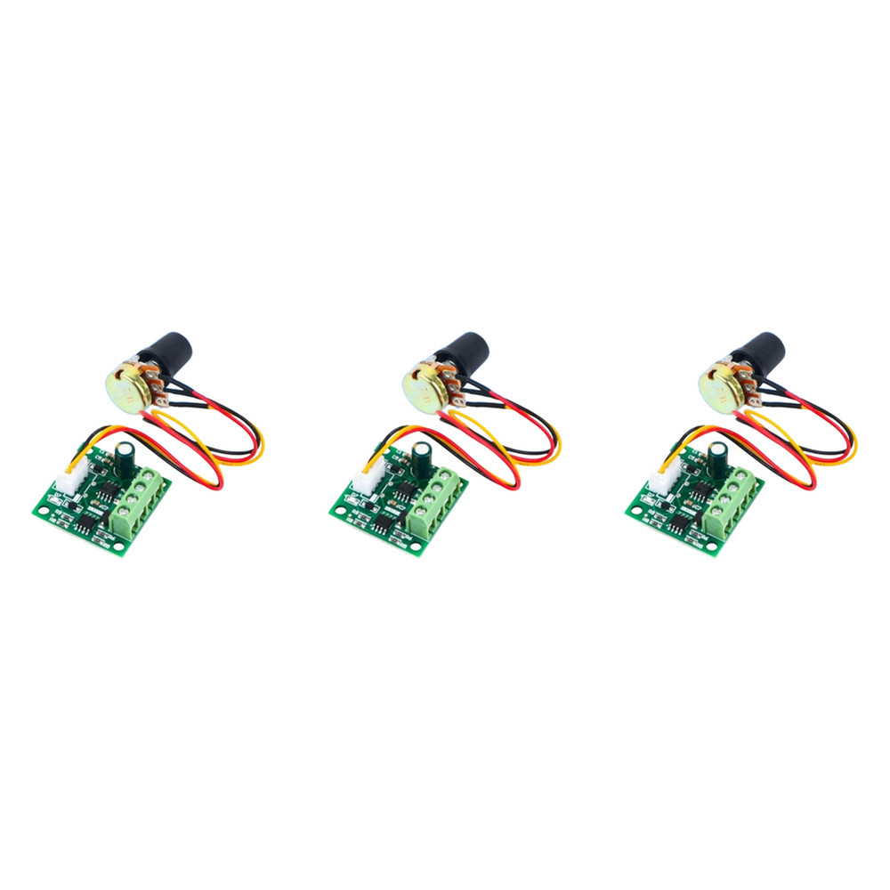 3PCS PCB Based DC Motor Quick Controller 1.8V to 12V 2A For PWM Driven