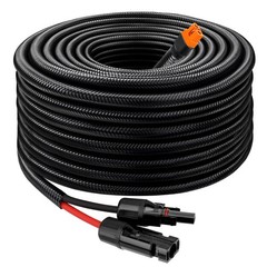 MOOKEERF 10AWG Solar to XT60i Cable – 25FT Solar Panel to XT60i Adapter Conne…