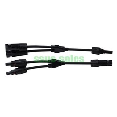 Solar MC-4 Photovoltaic Connector Y-Type Splitter Adapter with Waterproof NEW