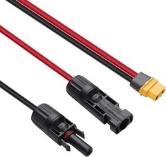 ALLPOWERS Charging Cable for Solar Panel to Power Station XT60 Port 1.5M 12AWG