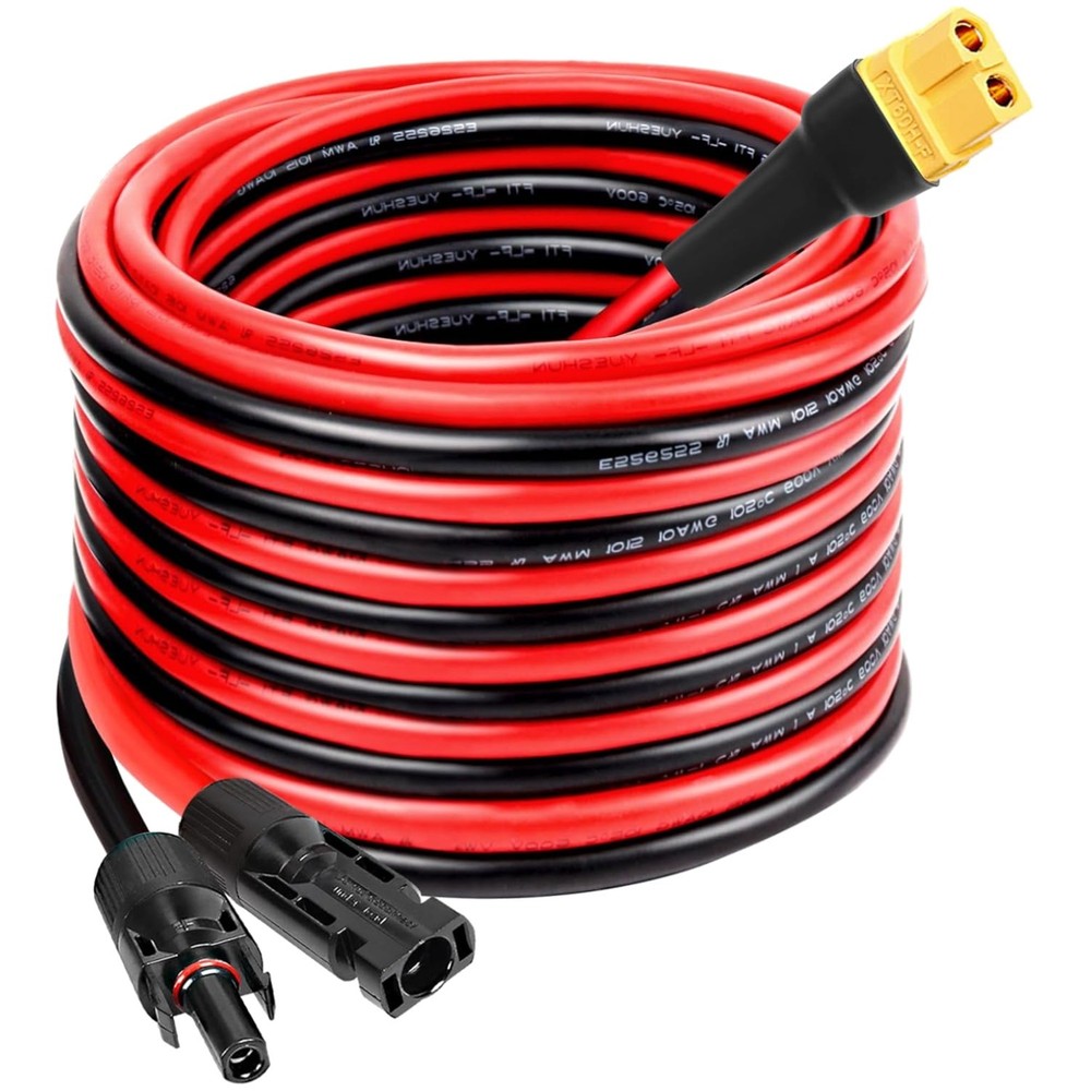 Waterproof XT60 Solar Connector Cable