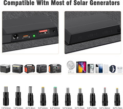 Foldable Solar Panels 60W Nextgen Portable Solar Panel Charger Kit 25% Efficienc