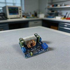 DC-DC MPPT Step Down Module 15A 9-50V Input 1.2-48V Output Compact 65x58x25mm