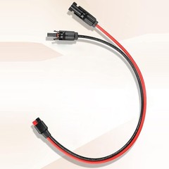 50A 600V Solars Battery Extension Wire for Power Stations Solars Generators