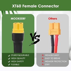 Flexible XT60 Adapter for Power Stations
