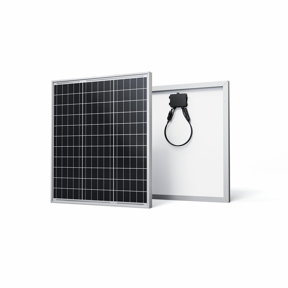 Renogy 50 Watt 12 Volt Monocrystalline Solar Panel (Compact Design)