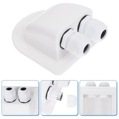 Cable Gland Dual Holes Cable Entry Gland Camper Rv Accessory cable gland