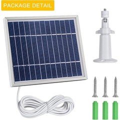 Solar Panel Charger Arlo Pro Pro2 Waterproof Adjustable 2600mAh Battery New
