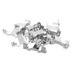 50pcs Solar Panel Water Guide Clips, Metal Solar Drainage Clamps for Improved