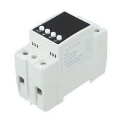 Dual LCD Display Voltage Protector with Automatic Over Under Current Control