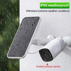Solar Panel for Ring Spotlight Camera/Stick Up Cam Battery Charger 8W 5V Output