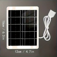 Functional Durable Stylish Solar Charging Accessories for Camping Outdoor Travel