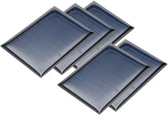 ® 5Pcs 5V 50Ma Poly Mini Solar Cell Panel Module DIY for Phone Light Toys Charge