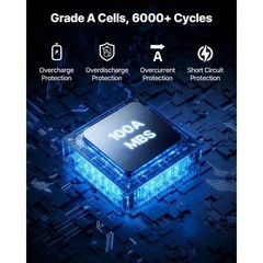48V 100Ah and 51.2V Server Rack LiFePO4 Lithium Battery Built-in 100A BMS