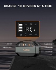 Gofort P56 Portable Power Station Solar Generator 330W Battery Power Supply