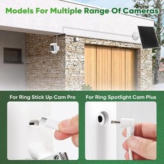 Complete Solar Panel System for Ring Cameras – 5W & Adjustable Mount
