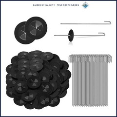 Durable Stainless Steel Clips for Solar Panel Bird Guard and Critter Protection