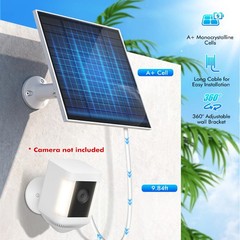 5w 5V Solar Panel for USB Power CCTV Camera Security Cam Battery Charger Outdoor