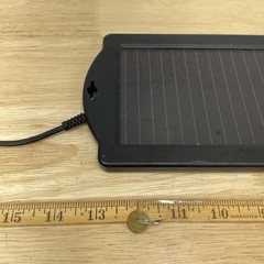 Coleman 58012 2 Watt 2W Solar Panel Battery Maintainer For Charger READ