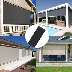 s Solar Panel Charger 12.6V/16.4V 5.9W for Motorized Blinds & Shades – 2-Pin