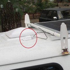 Single Wire Entry Gland Box Solar Panel Roof Wire Entry Gland Box Cable Motorhom