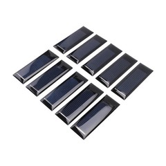 10Pcs Solar Panel 0.5V 100mA Solar Cells Photovoltaic panels Module Sun 4437