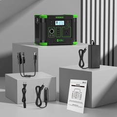 Portable Power Station 330W 288.6Wh Solar Generator, USB-C PD, Wireless Charger,