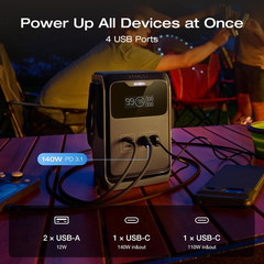 EF ECOFLOW TRAIL 200 DC Portable Power Station, 192Wh Lifepo4 Battery, Solar Gen