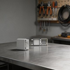 ABS Plastic Waterproof Distribution Box for Outdoor Electrical Housing