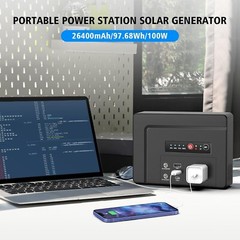 Open Box 200W 146Wh Solar Portable Power Station