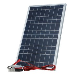 10W Car Battery Trickle Charger Maintainer 12V Solar Panel Power Battery Charger