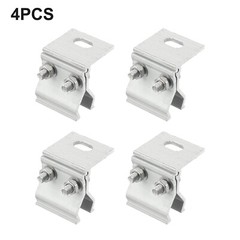 1/4Pcs Solar Panel Bracket Fixing Clamp Mounting Bracket Bracket For Roof New