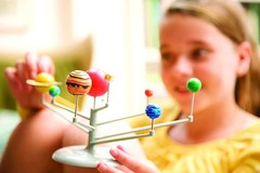 Interactive Solar System Planetarium Kit – Assemble & Paint, STEM Learning Toy