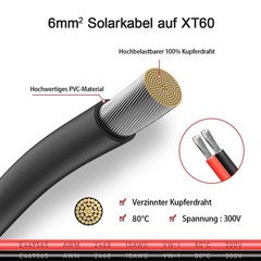 10AWG 2FT XT60 Solar Cable 2 10 25 35 50 75 100FT XT60 Extension Cable Solar …