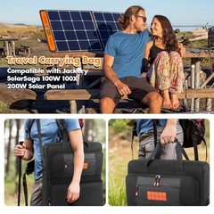 Portable Solar Panel Carrying Case for 100W 200W SolarSaga – Travel Storage Bag