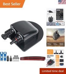 Solar Cable Entry Gland Compatible With 12V/24V Solar Panels RV Boat Yacht 10…