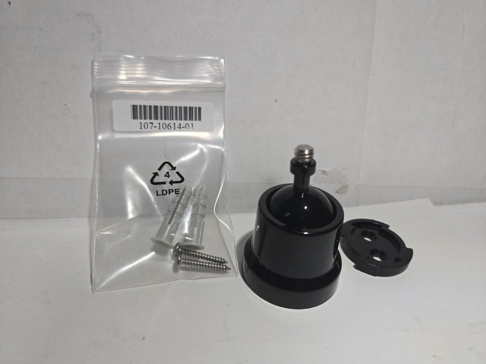 Arlo Genuine OEM Wall Mount Bracket for Arlo Cameras with Screws Black