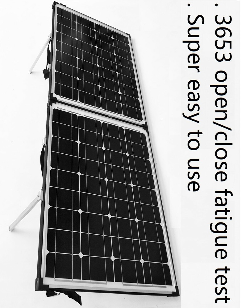 12V 140W Folding solar panel Kit. Easy to use. Suit Lead Acid & Lithium Battery