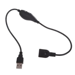 USB Speed Control Cable for 5V Devices with Brightness and Speed Control