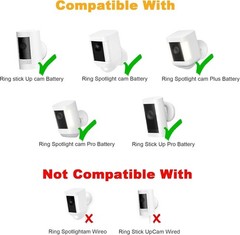 Waterproof Solar Charger for Ring Cameras – Easy Installation Included