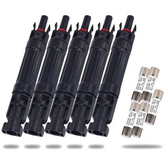 Waterproof Solar PV Fuse Holder Connector 5pcs