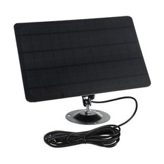 10W Solar Panel 2000mAh Waterproof Wall Mounted for USB N5J2
