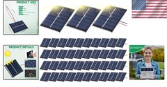 40 Bulk Mini Polycrystalline Solar Cells – Perfect for DIY & Outdoor Projects