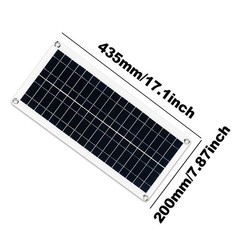 2 x 200W High-Efficiency PV Panels + 100A Intelligent Controller for Outdoor