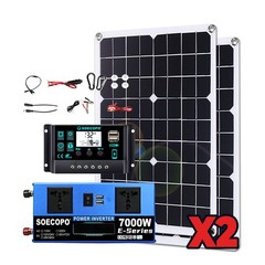 7000W Sine Wave Inverter Solar Kit | Complete Inverter 12V24V-110V/220V