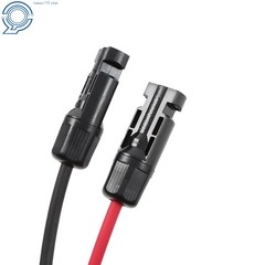4mm² 20M Solar Wire Black+Red UV Resistant Cable with M4 Connector Kit