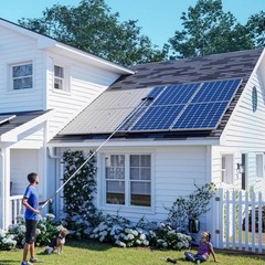 SolaReef SR12 Residential Solar Panel Cleaning System