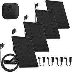 4 Pack Solar Panel for Blink Outdoor 2K+/4(4Th Gen)/Outdoor(3Rd Gen) XT3 and XT2