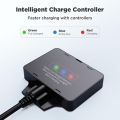 40W Solar Trickle Charger Kit for 12V/24V Batteries – Waterproof & Smart Control
